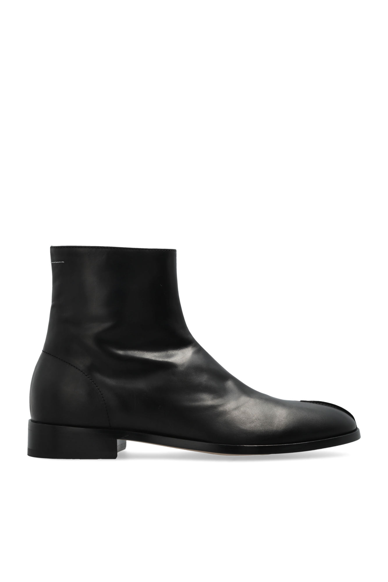 【関税込み】Ankle Boots - MM6 Maison Margiela - Leather - Bl MM6 Maison Margiela Leather ankle boots | Men's Shoes | Vitkac